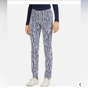 J Mclaughlin Masie Pant In Zebra Print Size 8